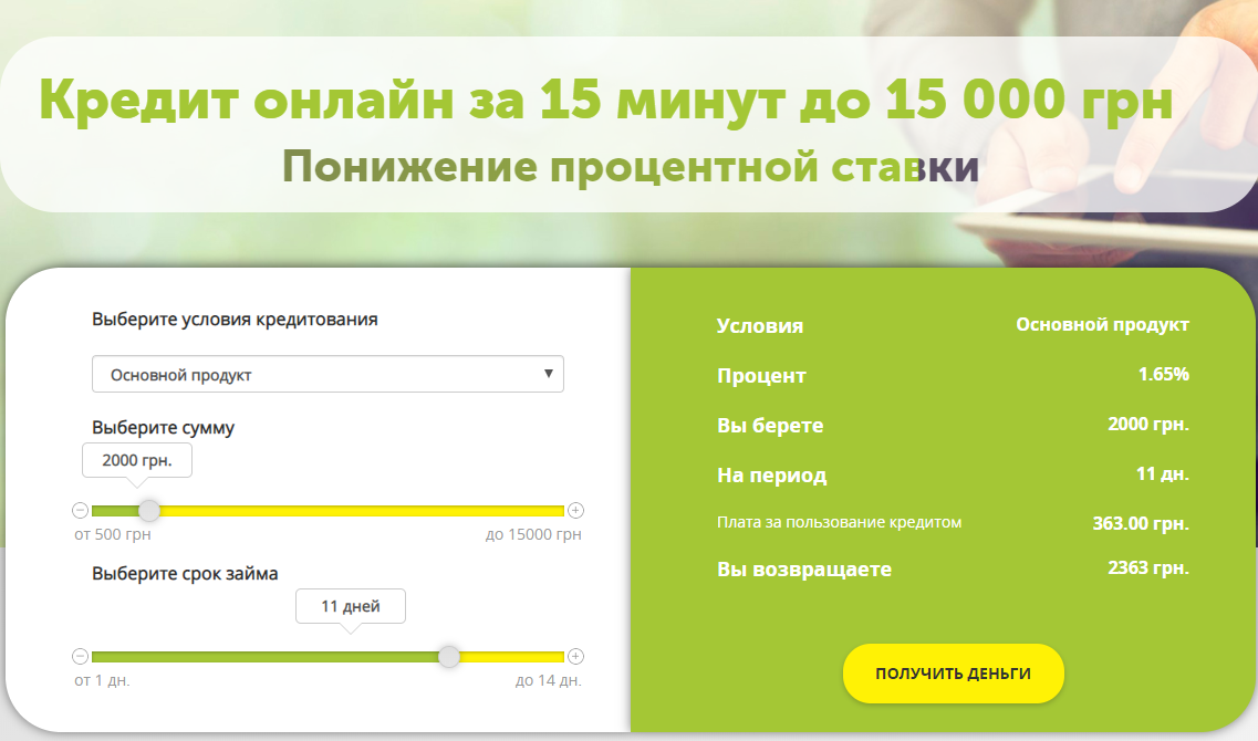 Оформить кредит с прозрачными условиями